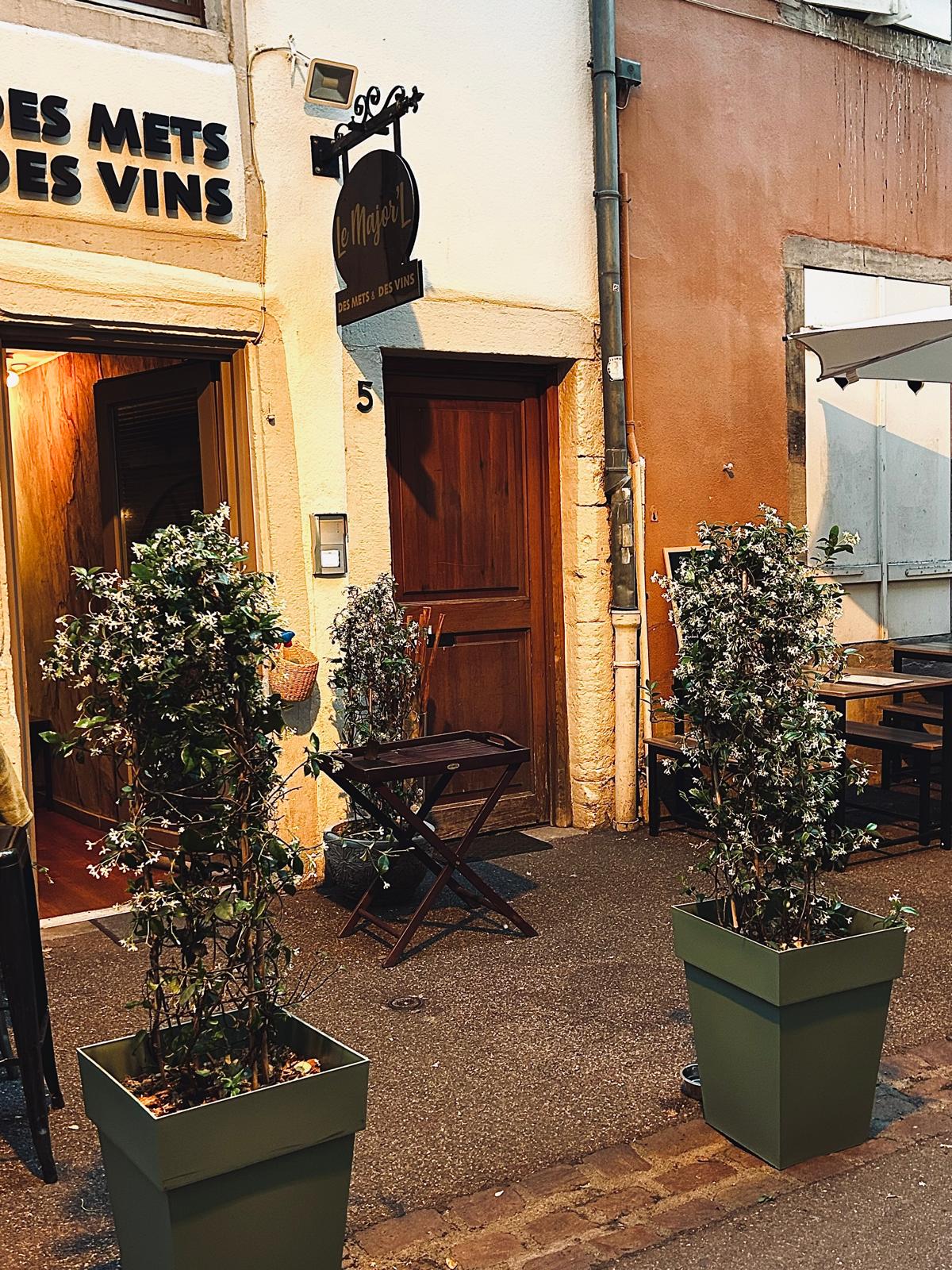 La devanture du Major'L, rue Saint-Martin à Colmar